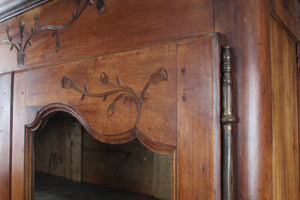 Carved French Louis XV Bookcase c.1800