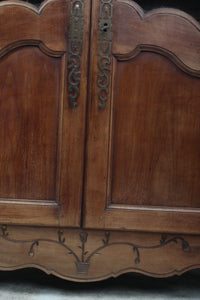 Carved French Louis XV Bookcase c.1800