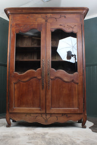 Carved French Louis XV Bookcase c.1800