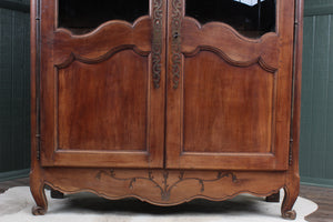 Carved French Louis XV Bookcase c.1800