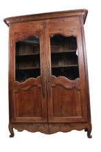 Load image into Gallery viewer, Carved French Louis XV Bookcase c.1800