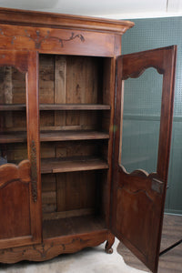 Carved French Louis XV Bookcase c.1800