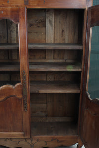 Carved French Louis XV Bookcase c.1800