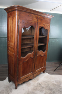 Carved French Louis XV Bookcase c.1800