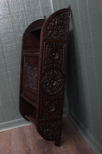 Load image into Gallery viewer, Heavily Carved French Wall Cabinet c.1890