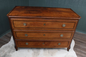 French Inlaid Oak Louis Philippe Commode c.1810