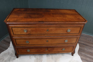 French Inlaid Oak Louis Philippe Commode c.1810