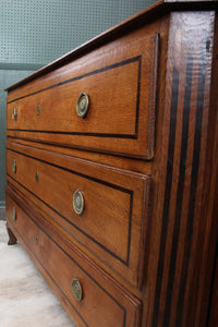 French Inlaid Oak Louis Philippe Commode c.1810