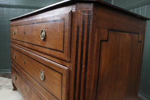 French Inlaid Oak Louis Philippe Commode c.1810