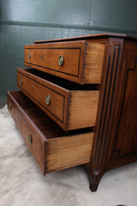 French Inlaid Oak Louis Philippe Commode c.1810