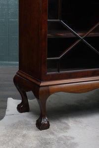 English Mahogany Bookcase c.1900