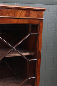 English Mahogany Bookcase c.1900