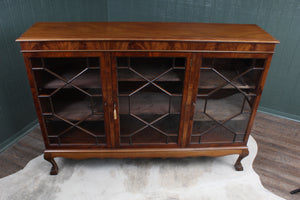 English Mahogany Bookcase c.1900