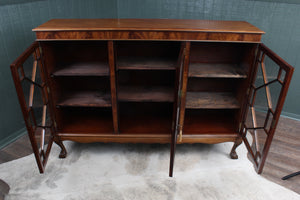 English Mahogany Bookcase c.1900