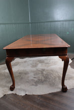 Load image into Gallery viewer, English Walnut Paw Footed Table c.1940