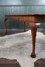 Load image into Gallery viewer, English Walnut Paw Footed Table c.1940