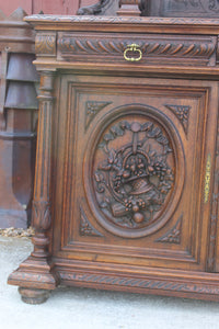 French Handcarved Cabinet c.1890