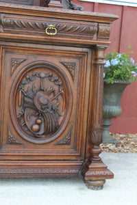 French Handcarved Cabinet c.1890