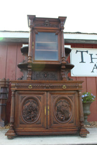 French Handcarved Cabinet c.1890