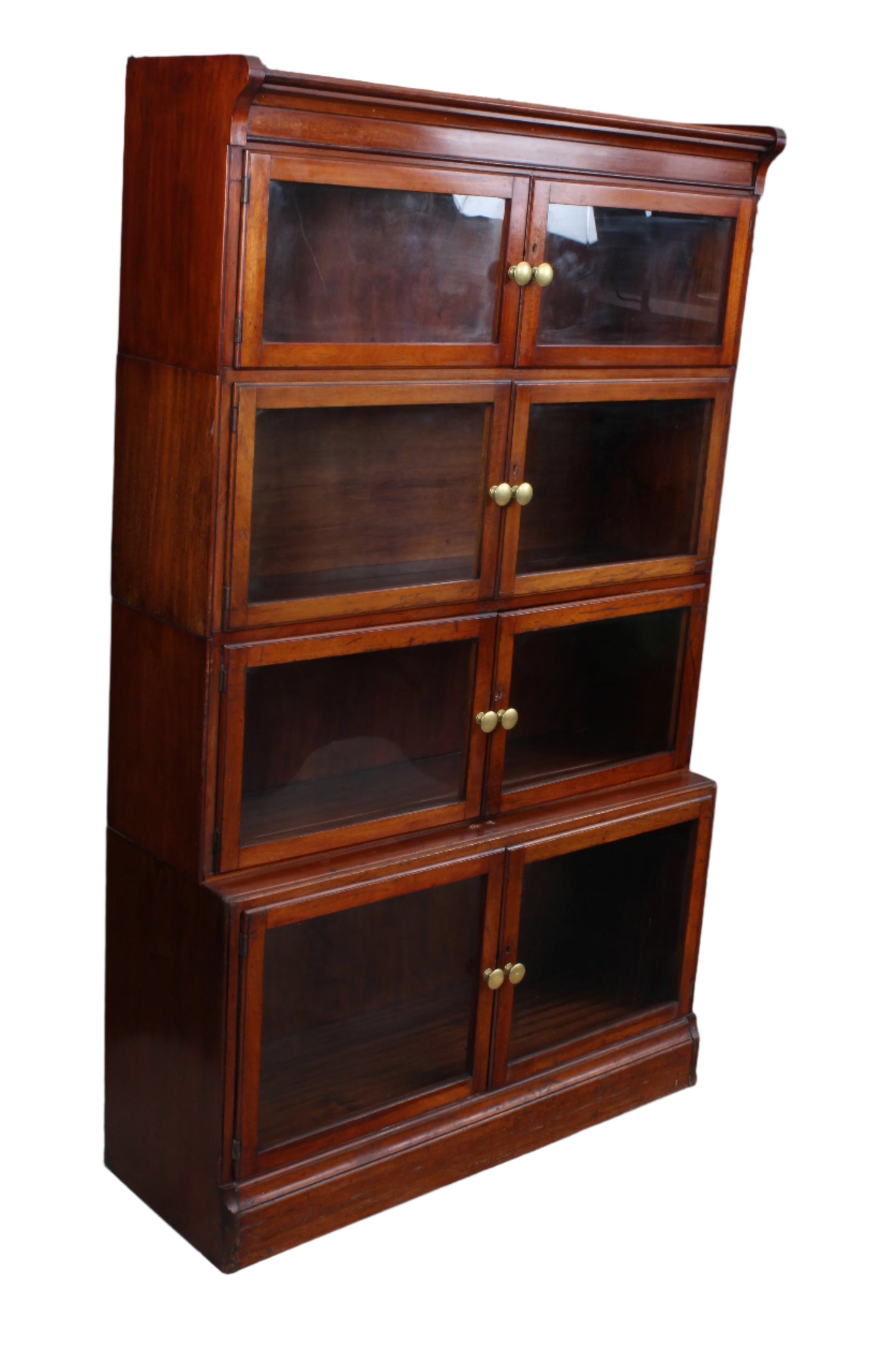 English Mahogany Bookcase c.1900