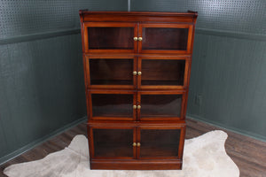 English Mahogany Bookcase c.1900