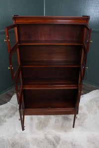 English Mahogany Bookcase c.1900