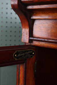 English Mahogany Bookcase c.1900