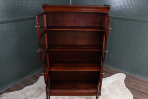 English Mahogany Bookcase c.1900