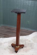 Load image into Gallery viewer, Mahogany and Marble Torchiere c.1910