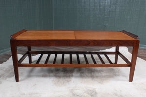 English Teak Transformative Midcentury Reemploy Coffee Table c.1960