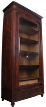 Load image into Gallery viewer, French Rosewood Display Cabinet c.1880