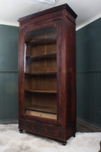 Load image into Gallery viewer, French Rosewood Display Cabinet c.1880