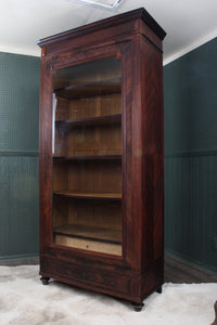 French Rosewood Display Cabinet c.1880