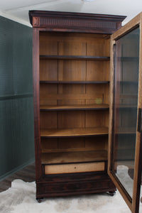 French Rosewood Display Cabinet c.1880