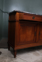 Load image into Gallery viewer, French Louis XVI Style Directoire Enfilade Marble Top Console