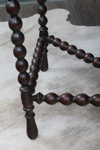 English Carved Oak Occasional Table c.1900