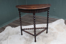 Load image into Gallery viewer, English Carved Oak Occasional Table c.1900