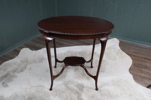 English Mahogany Occasional Table c.1900