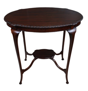 English Mahogany Occasional Table c.1900