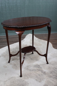 English Mahogany Occasional Table c.1900