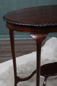 English Mahogany Occasional Table c.1900