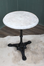 Load image into Gallery viewer, English Marble Top Pub Table c.1900