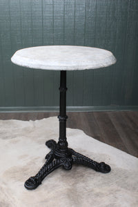 English Marble Top Pub Table c.1900