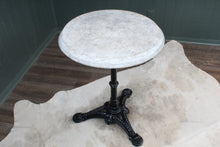 Load image into Gallery viewer, English Marble Top Pub Table c.1900