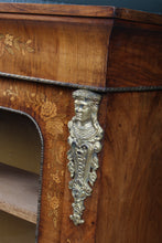 Load image into Gallery viewer, English Victorian Walnut Inlaid Pier Cabinet c.1870