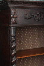 Load image into Gallery viewer, French Carved Oak Bookcase c.1890