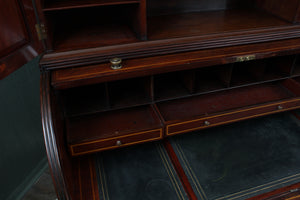 English Mahogany Cylinder Desk c.1900