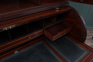 English Mahogany Cylinder Desk c.1900