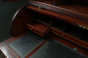 English Mahogany Cylinder Desk c.1900