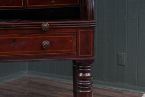 English Mahogany Cylinder Desk c.1900